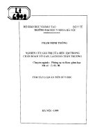 Nghiên cứu giá trị của siêu âm trong chẩn đoán vỡ gan, lách do chấn thương 