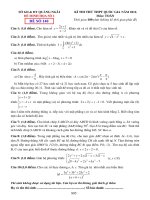 KÌ THI THỬ THPT QUỐC GIA NĂM 2016 ĐỀ MINH HỌA SỐ 1 Môn: TOÁN