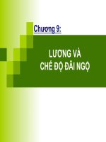 Full bài giảng lương và chế độ đãi ngộ