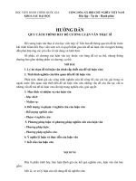 Hướng dẫn trình bày đề cương luận văn  Học viện Hành chính