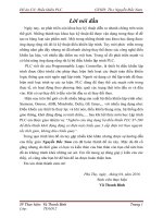 Đồ án môn học Kỹ thuật lập trình PLC Vũ Thanh Bình