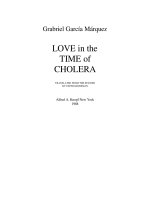 top truyện tiếng anh nên đọc Love in the time of cholera
