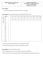 Đề thi HKII môn địa lý lớp 8 quận tân phú năm 20152016