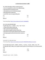 10 câu hỏi HOÁ học KHÓ đạt 10 điểm