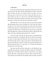 Đánh giá hiệu quả thực hiện công tác quy hoạch, kế hoạch sử dụng đất thành phố tuyên quang, tỉnh tuyên quang giai đoạn 2005   2010 