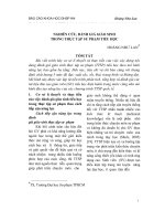 Báo cáo khoa học nghiên cứu, đánh giá giáo sinh trong thực tập sư phạm tiểu học