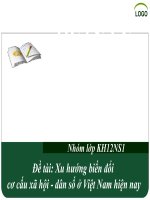 Full bài giảng xã hội học