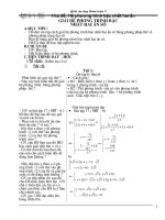 Giáo án dạy thêm toán 9 cả năm