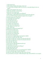 Tuyển tập câu hỏi hệ sinh thái ( có đáp án )