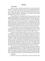 Báo cáo tổng hợp quy hoạch tổng thể phát triển KT XH thành phố đông hà đến năm 2020