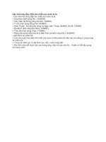 CÁC NHÀ MÁY THUỶ ĐIỆN LỚN TẠI VIỆT NAM