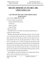 Đồ Án Tổ Chức Thi Công NC