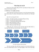 Tiểu luận môn thương mại điện tử mua hàng trực tuyến 