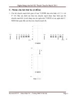 Ngân hàng câu hỏi kỹ thuật chuyển mạch 2011