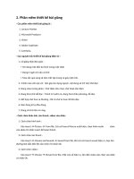 phần mềm thiết kế bài giảng và các nguyên tắc thiết kế bài giảng