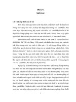 Một số biện pháp nhằm nâng cao chất lượng dịch vụ hỗ trợ xuất khẩu mặt hàng chè tại công ty mẹ   tổng công ty chè việt nam