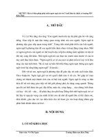 skkn một số biện pháp phát triển ngôn ngữ cho trẻ 5 tuổi dân tộc thiểu số trường MN kim thủy