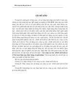 Các Công Cụ Của Chính Sách Tiền Tệ Ở Việt Nam Hiện Nay Thực Trạng Và Giải Pháp