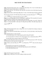 bộ đề thi học kỳ 2 vật lý 8 có đáp án