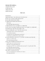 Tiểu luận môn kinh doanh quốc tế kinh doanh quốc tế hiện đại 