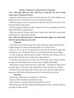 Đề cương ôn tập môn Mạng máy tính