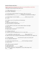 bài tập tiếng anh phrasal verbs