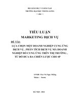 Marketing dịch vụ Mường Thanh