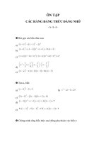 Ôn tập toán 8 HKI THCS