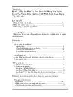 Quản Lý Dự Án Đầu Tư Phát Triển Sử Dụng Vốn Ngân Sách Nhà Nước Trên Địa Bàn Tỉnh Ninh Bình Thực Trạng Và Giải Pháp