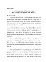 skkn một số biện pháp chỉ đạo thực hiện rèn luyện kỹ năng sống cho HS tiểu học 