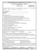 Đề 7   thần tốc luyện thi 2016 (file word   đáp án   có sửa lỗi)