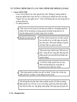 TƯ TƯỞNG CHÍNH TRỊ của các NHÀ CHÍNH TRỊ THỜI kì cận đại