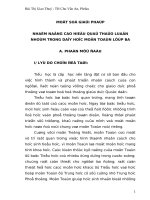 skkn NHẰM NÂNG CAO HIỆU QUẢ THẢO LUẬN NHÓM TRONG dạy học môn TOÁN lớp 3 