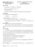 thi thu vào 10 hà nội cuc sat đề