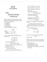 Bài tập xác suất thống kê có đáp án