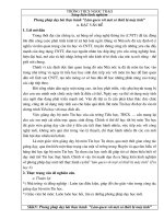 Sáng kiến kinh nghiệm Phương pháp dạy bài thực hành Làm quen với một số thiết bị máy tính