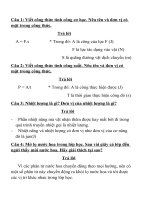 Đề cương ôn tập vật lí lớp 8 HKII