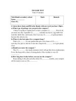 Kiem tra 15'''' co dap an hay