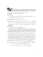 đề thi thử quốc gia môn toán 2016- đề 30