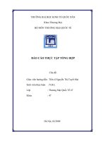 Báo Cáo Thực Tập Tổng Hợp Công ty TNHH Takahata Precsion Việt Nam - Phương Hướng Và Mục Tiêu Hoạt Động Trong Thời Gian Tới