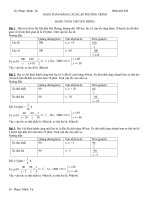 Chuyên đề giải bài Toán bằng cách lập phương trình ôn thi vào lớp 10