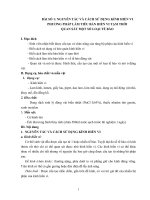 Bài giảng thực hành môn sinh học đại cương