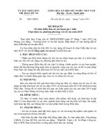 KẾ HOẠCH Tổ chức Diễn đàn trẻ em