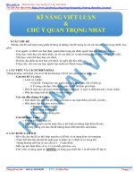 phương pháp viết luận tiếng anh thpt quốc gia