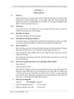 Báo cáo chính thiết kế Kè bảo vệ chống sạt lở hai bờ sông Phó Đáy khu vực thị trấn huyện Sơn Dương, tỉnh Tuyên Quang
