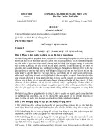 BỘ LUẬT TỐ TỤNG DÂN SỰ (MỚI NHẤT 2016)