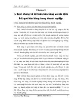 Công tác kế toán bán hàng và xác định kết quả bán hàng tại công ty cổ phần dược vật tư y tế thái bình 