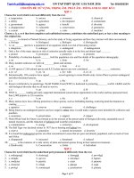 BÀI TẬP ÔN TỪ VỰNG, TRỌNG ÂM, PHÁT ÂM TA 12 HK 2 THPT QG NAM 2016