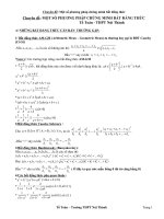 CHUYÊN ĐỀ  BẤT ĐẲNG THỨC HAY