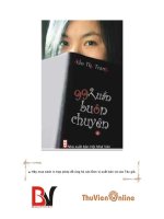 NHỮNG MẨU CHUYỆN NGẮN 99 TUẦN BUÔN CHUYỆN